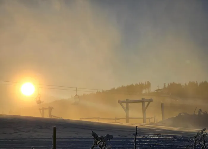 아파트 Bergzauber Sauna, Bikerpark 빈터베르크